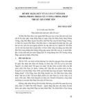 Đề đốc Đặng Đức Vĩ và căn cứ Núi Sầm trong phong trào Cần vương chống Pháp thế kỷ XIX ở Phú Yên