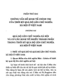 Giáo trình Kinh tế chính trị Mác - Lênin: Phần 2 - PGS.TS. Nguyễn Văn Hảo, PGS.TS. Nguyễn Đình Kháng (đồng chủ biên)