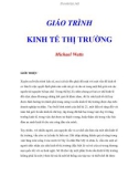 GIÁO TRÌNH KINH TẾ THỊ TRƯỜNG - Mở đầu