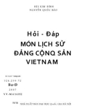 Môn Lịch sử Đảng Cộng sản Việt Nam - Hỏi và đáp: Phần 1