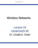 Wireless networks - Lecture 19: cdmaOne/IS-95