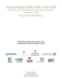 Nelson Mandela HSRC Study of HIV/AIDS - Executive Summary