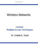 Wireless networks - Lecture 6: Multiple access techniques