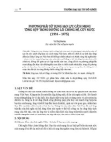 Phương pháp sử dụng bạo lực cách mạng tổng hợp trong đường lối chống Mỹ, cứu nước (1954 – 1975)