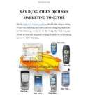 XÂY DỰNG CHIẾN DỊCH SMS MARKETING TỔNG THỂ