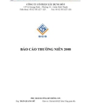 CÔNG TY CỔ PHẦN XÂY DỰNG SỐ 5- BÁO CÁO THƯỜNG NIÊN 2008