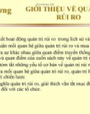 Bài giảng Quản trị rủi ro - Chương 2: Giới thiệu về quản trị rủi ro