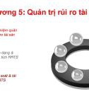 Bài giảng Quản trị rủi ro - Chương 5: Quản trị rủi ro tài sản