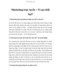 Marketing trực tuyến – Vì sao thất bại?