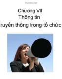 Thông tin truyền thông trong tổ chức - Chương VII