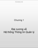 Bài giảng Hệ thống thông tin quản lý: Chương 1 - Đào Quốc Phương