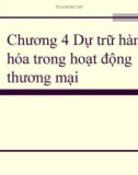 Bài giảng Phân tích hoạt động kinh doanh - Chương 4