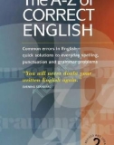 Ebook The A to Z of correct English (2nd edition) - Angela Burt