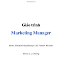 Giáo trình Marketing Manager