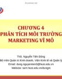 Bài giảng Quản trị marketing: Chương 4 - ThS. Nguyễn Tiến Dũng