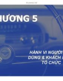 Bài giảng Chiến lược Marketing - Chương 5: Hành vi người tiêu dùng & khách hàng tổ chức