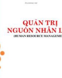 Bài giảng Quản trị nguồn nhân lực (Human resource management) - Chương 1: Nhập môn quản trị nguồn nhân lực