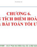 Bài giảng Tin học ứng dụng trong kinh doanh 1: Chương 6 - ĐH Tôn Đức Thắng