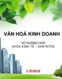 Bài giảng Văn hóa kinh doanh: Chương 3 - Đạo đức kinh doanh