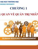 Bài giảng Quản trị nhân lực căn bản - Chương 1: Tổng quan về quản trị nhân lực