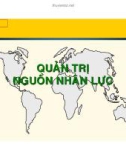 Kinh doanh quốc tế: Quản trị nguồn nhân lực