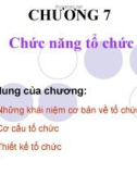 Bài giảng Quản trị học: Chương 7 - ThS. Hoàng Anh Duy