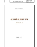 Quy trình thực tập