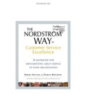 THE NORDSTROM WAY to Customer Service Excellence