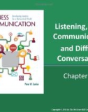 Lecture Business communication: Developing leaders for a networked world: Chapter 3 - Peter W. Cardon