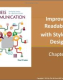 Lecture Business communication: Developing leaders for a networked world: Chapter 6 - Peter W. Cardon