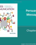 Lecture Business communication: Developing leaders for a networked world: Chapter 9 - Peter W. Cardon