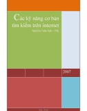 Các kỹ năng cơ bản tìm kiếm trên internet