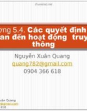 Bài giảng Marketing căn bản: Chương 5.4 - Nguyễn Xuân Quang