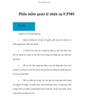 Phần mềm quản lý nhân sự F.PMS