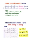 Bài giảng Điện tử công suất: Chỉnh lưu điều khiển - 3 pha