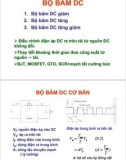 Bài giảng Điện tử công suất: Bộ băm DC