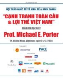 Bài giảng Cạnh tranh toàn cầu và lợi thế Việt Nam - Michael E. Porter