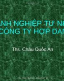 DOANH NGHIỆP TƯ NHÂN và CÔNG TY HỢP DANH