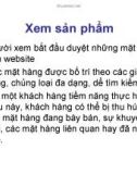 Bài giảng Thương mại điện tử : Qui trình TMĐT part 2