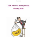 Tầm nhìn và sứ mệnh của thương hiệu