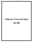 Sáng tạo trong ứng dụng mã QR