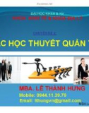 Bài giảng Quản trị học: Chuyên đề 2 - MBA Lê Thành Hưng