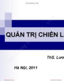 Bài giảng Quản trị chiến lược - ThS. Lương Thu Hà