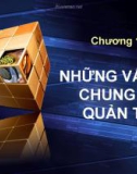 Bài giảng Quản trị học: Chương 1 - Những vấn đề chung về quản trị