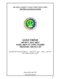 Giáo trình Máy điện (Nghề: Điện tử công nghiệp - Trung cấp) - Trường Cao đẳng Cơ giới (2022)