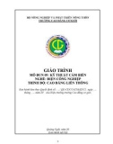 Giáo trình Kỹ thuật cảm biến (Nghề: Điện công nghiệp - CĐLT) - Trường Cao đẳng Cơ giới (2022)