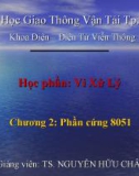 Bài giảng Vi xử lý - Chương 2: Phần cứng 8051