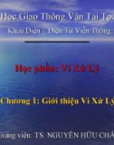 Bài giảng Vi xử lý - Chương 1: Giới thiệu Vi xử lý