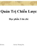 Quản Trị Chiến Lược