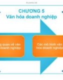 Bài giảng Văn hóa doanh nghiệp - Chương 5: Văn hóa doanh nghiệp